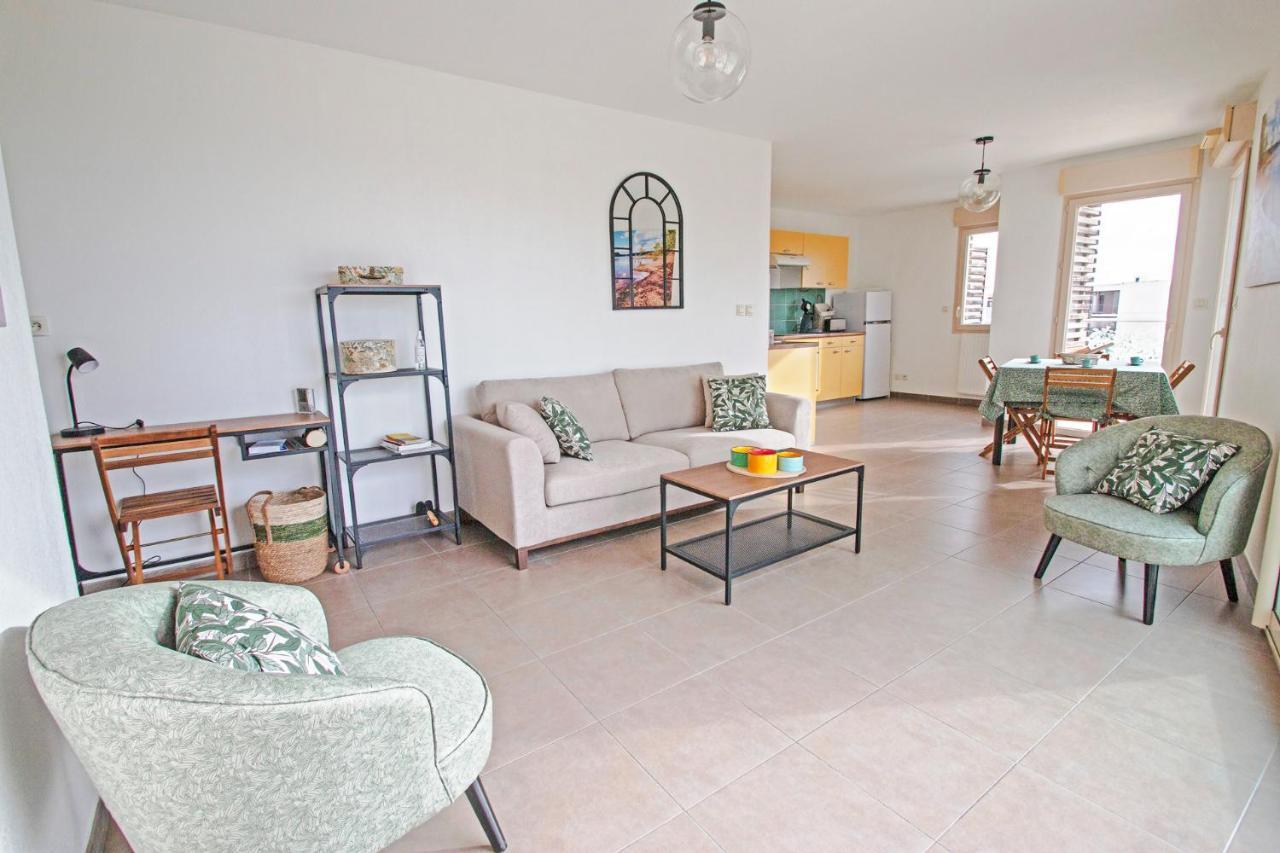 Appartement 4 Personnes, Grande Terrasse, Parking Prive, Wifi Μονπελιέ Εξωτερικό φωτογραφία